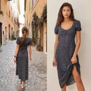 NWT Reformation Kelby Dress in Nancy Floral-  Sz Small